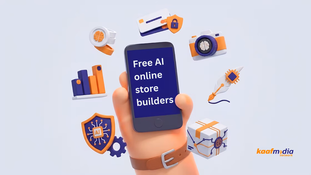 Free AI online store builders for ecommerce - kaaf media network